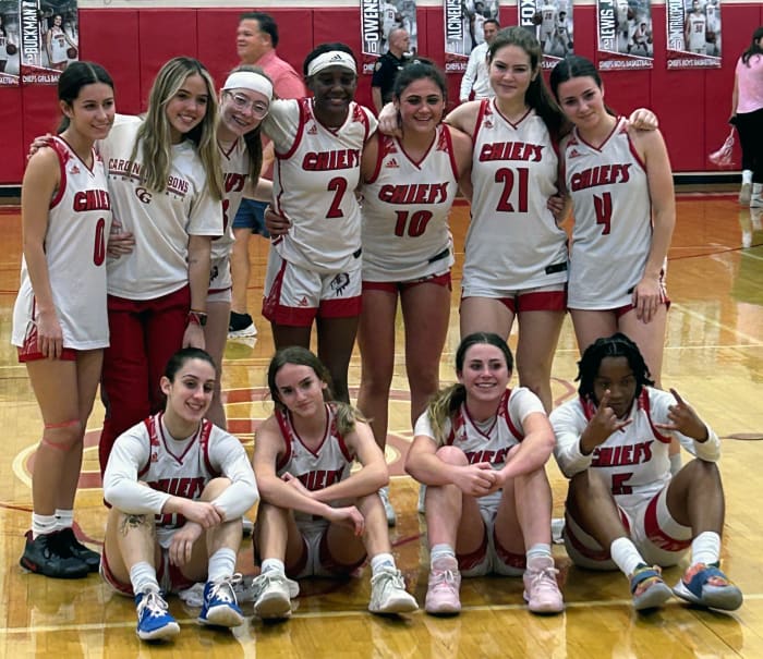 The Cardinal Gibbons Chiefs charged into the Class 4A state semifinals with a win over Coral Springs Charter.